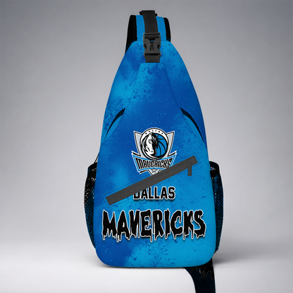 [HOT DEAL]  NEW CUSTOMIZED NBA18 DMA DALLAS MAVERICKS SLING BAG