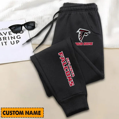 SPECIAL EDITION - NEW CUSTOMIZED NFL18 ATF ATLANTA FALCONS SWEATPANTS