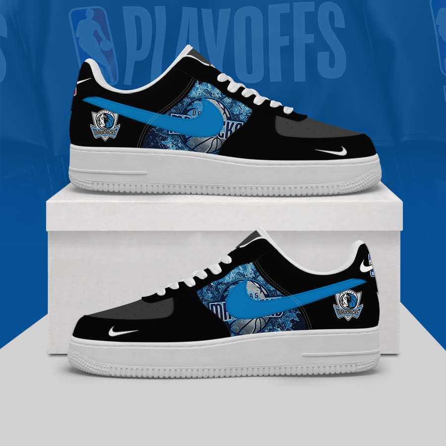 [HOT DEAL] NEW CUSTOMIZED NBA18 DMA DALLAS MAVERICKS AF1 SHOES