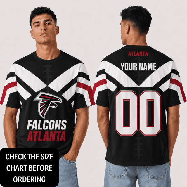 VIRAL EDITION - NEW CUSTOMIZED NFL18 ATF ATLANTA FALCONS T-SHIRT, POLO SHIRT, ZIP POLO SHIRT, HOODIE, ZIP HOODIE & SWEATSHIRT