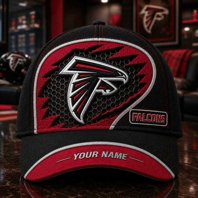 SPECIAL EDITION - NEW CUSTOMIZED NFL18 ATF ATLANTA FALCONS CLASSIC CAP
