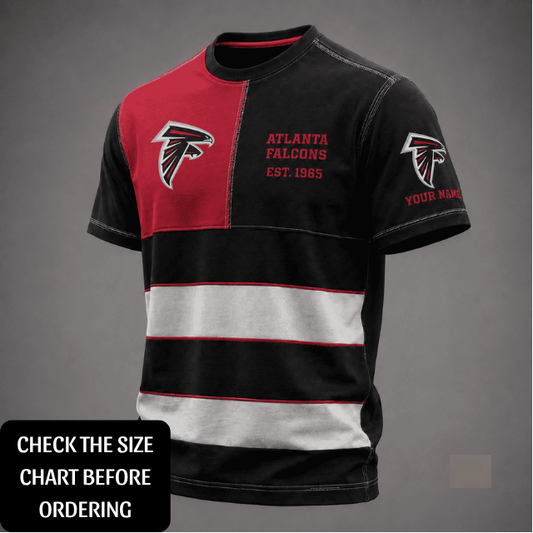 EXCLUSIVE EDITION - NEW CUSTOMIZED NFL18 ATF ATLANTA FALCONS T-SHIRT, POLO SHIRT, ZIP POLO SHIRT, HOODIE, ZIP HOODIE & SWEATSHIRT