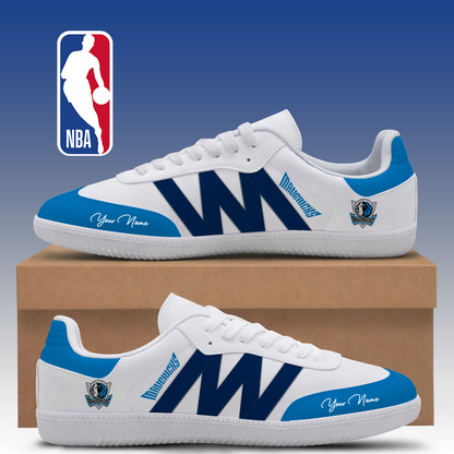 LIMITED EDITION - NEW CUSTOMIZED NBA18 DMA DALLAS MAVERICKS CLASSIC SNEAKERS
