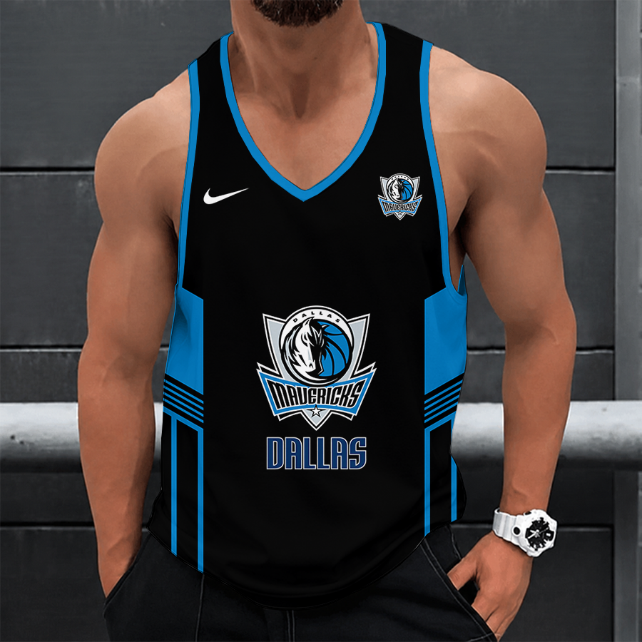 [HOT DEAL] NEW CUSTOMIZED NBA18 DMA DALLAS MAVERICKS UNISEX TANK TOP