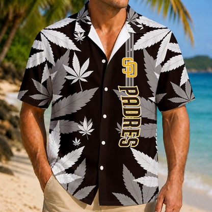LIMITED EDITION - NEW CUSTOMIZED MLB18 SDP SAN DIEGO PADRES UNISEX HAWAIIAN SHIRT