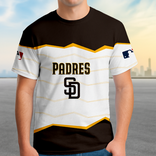 LIMITED EDITION - NEW CUSTOMIZED MLB18 SDP SAN DIEGO PADRES UNISEX T-SHIRT, SWEASHIRTS, HOODIE & JACKETS