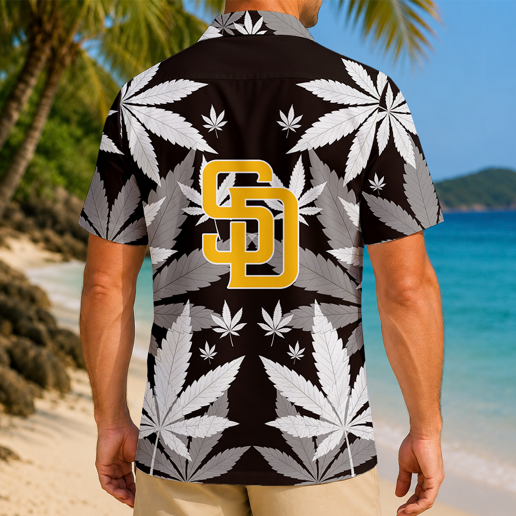 LIMITED EDITION - NEW CUSTOMIZED MLB18 SDP SAN DIEGO PADRES UNISEX HAWAIIAN SHIRT