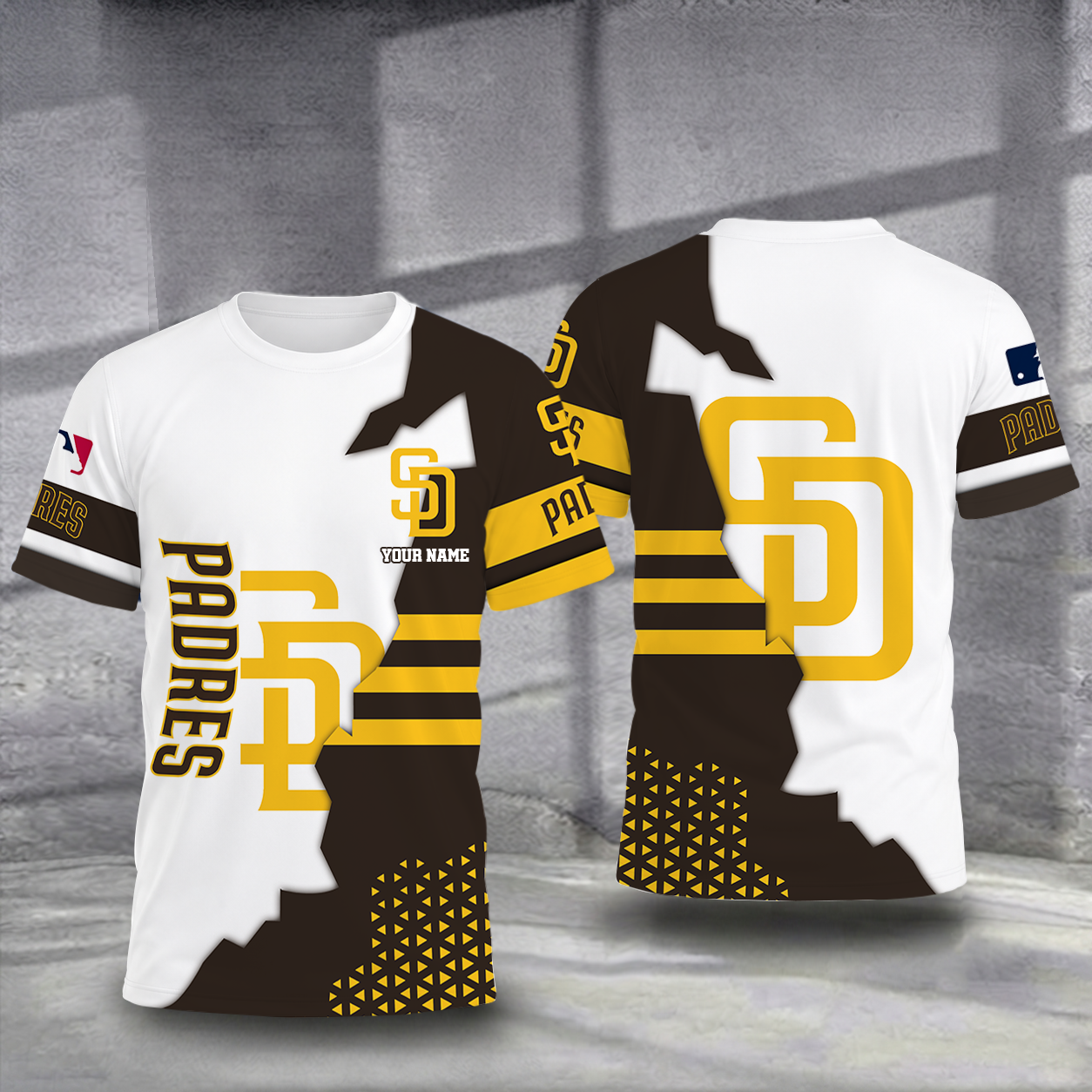 LIMITED EDITION - NEW CUSTOMIZED MLB18 SDP SAN DIEGO PADRES T-SHIRT, POLO SHIRT, ZIP POLO SHIRT, SWEATSHIRT, HOODIE & ZIP HOODIE