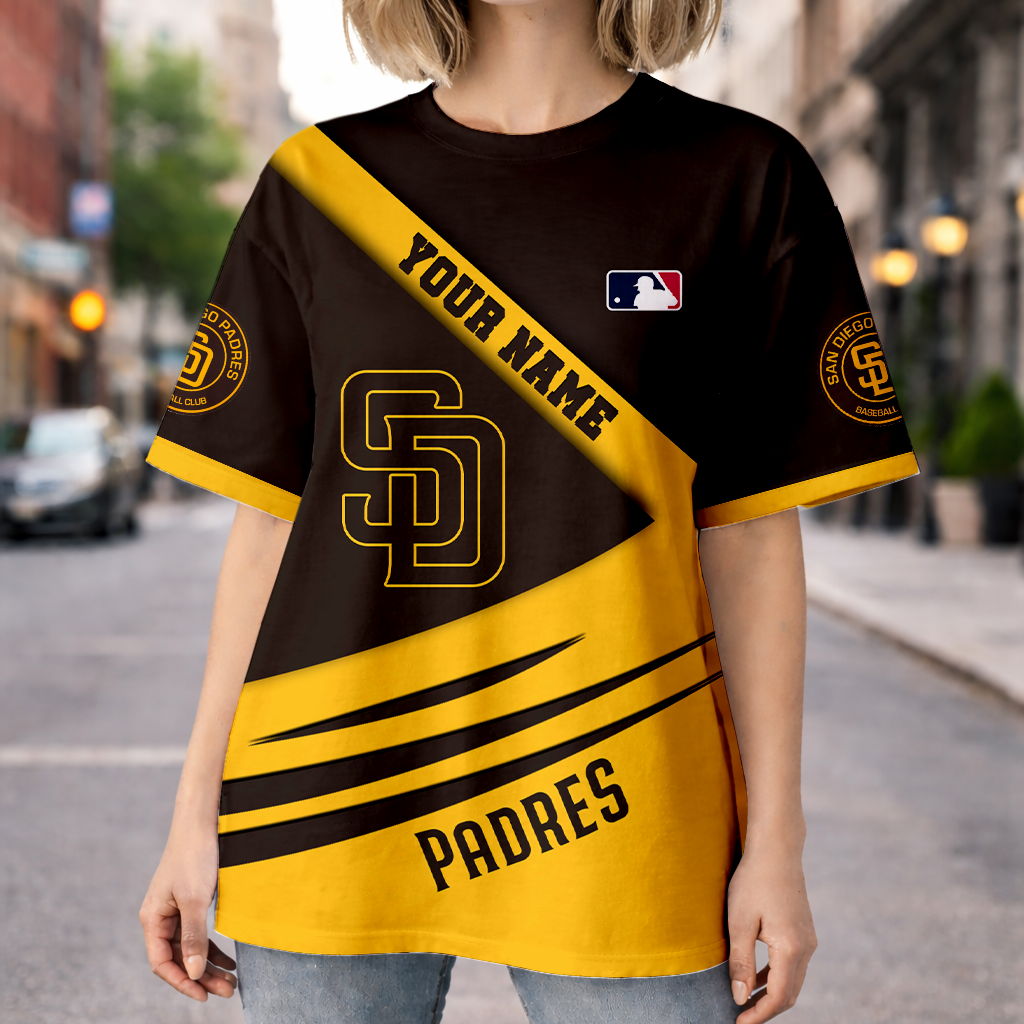 LIMITED EDITION - NEW CUSTOMIZED MLB18 SDP SAN DIEGO PADRES UNISEX T-SHIRT, POLO, HOODIE & JACKETS