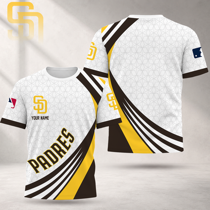 LIMITED EDITION - NEW CUSTOMIZED MLB18 SDP SAN DIEGO PADRES T-SHIRT, POLO SHIRT, ZIP POLO SHIRT, SWEATSHIRT, HOODIE & ZIP HOODIE