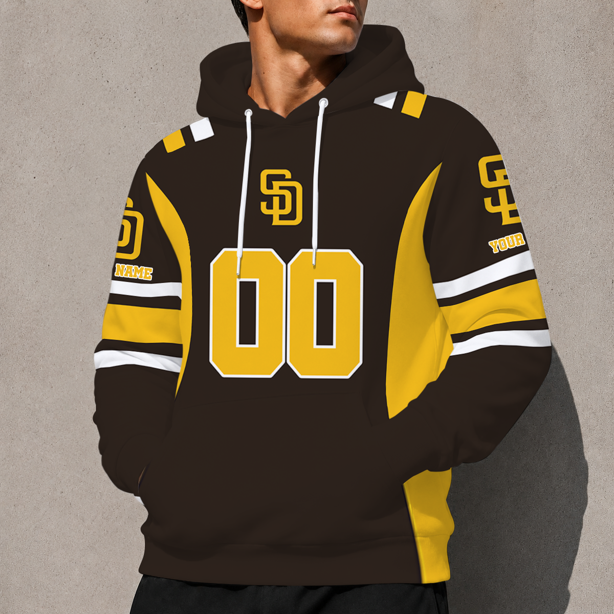 SPECIAL EDITION - NEW CUSTOMIZED MLB18 SDP SAN DIEGO PADRES HOODIE, ZIP HOODIE, T-SHIRT, POLO SHIRT, ZIP POLO SHIRT & SWEATSHIRT