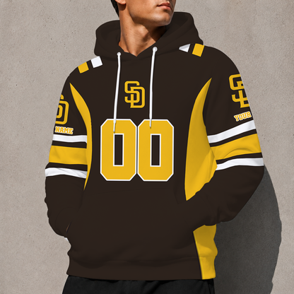 SPECIAL EDITION - NEW CUSTOMIZED MLB18 SDP SAN DIEGO PADRES HOODIE, ZIP HOODIE, T-SHIRT, POLO SHIRT, ZIP POLO SHIRT & SWEATSHIRT