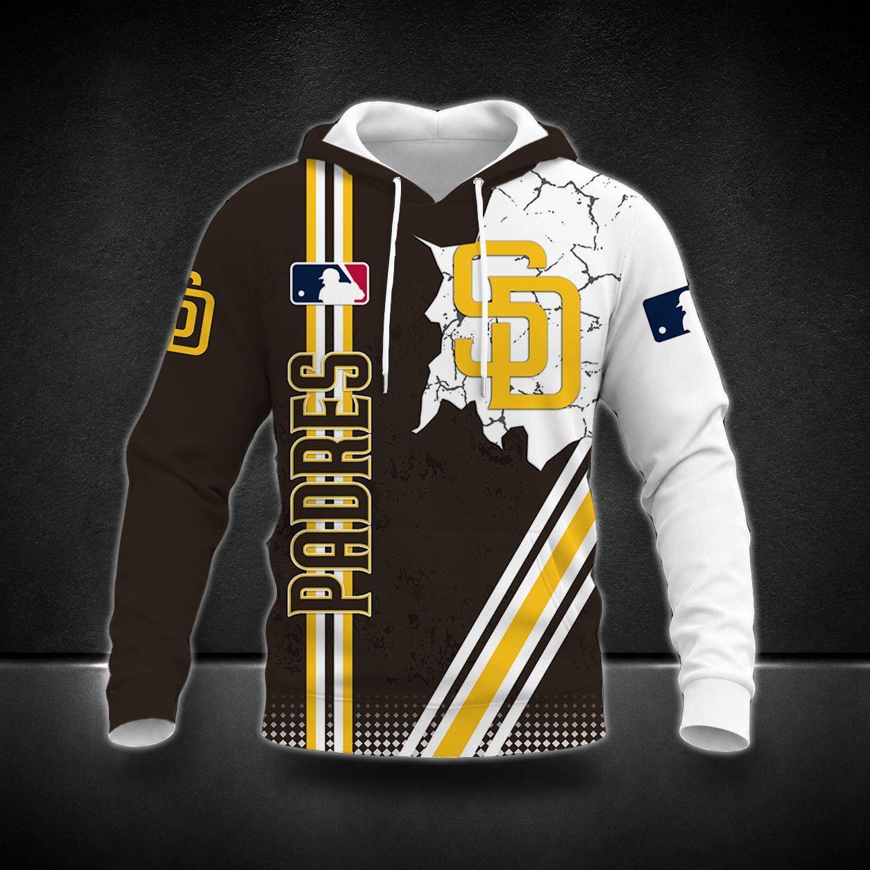 LIMITED EDITION - NEW CUSTOMIZED MLB18 SDP SAN DIEGO PADRES T-SHIRT, POLO SHIRT, ZIP POLO SHIRT, SWEATSHIRT, HOODIE & ZIP HOODIE