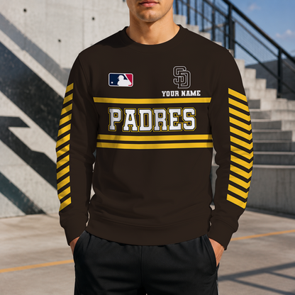 VIRAL EDITION - NEW CUSTOMIZED MLB18 SDP SAN DIEGO PADRES UNISEX SWEATSHIRT