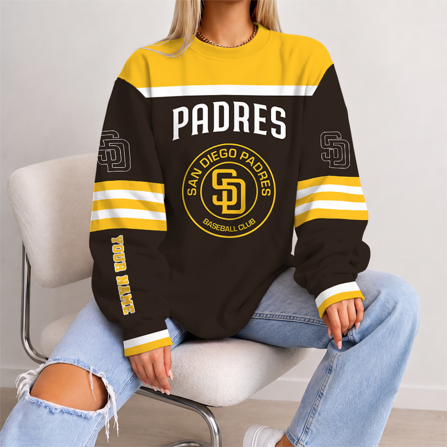 [FLASH SALE] NEW CUSTOMIZED MLB18 SDP SAN DIEGO PADRES UNISEX SWEATSHIRT