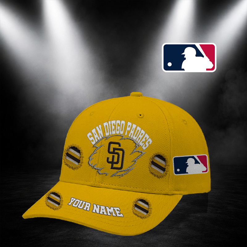[FLASH SALE] NEW CUSTOMIZED MLB18 SDP SAN DIEGO PADRES CLASSIC CAP