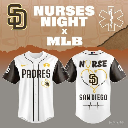 LIMITED EDITION - NEW CUSTOMIZED MLB18 SDP SAN DIEGO PADRES BASEBALL JERSEY