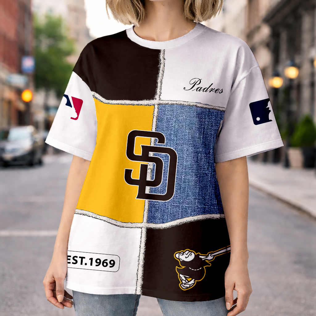 LIMITED EDITION - NEW CUSTOMIZED MLB18 SDP SAN DIEGO PADRES UNISEX T-SHIRT, POLO, HOODIE & JACKETS
