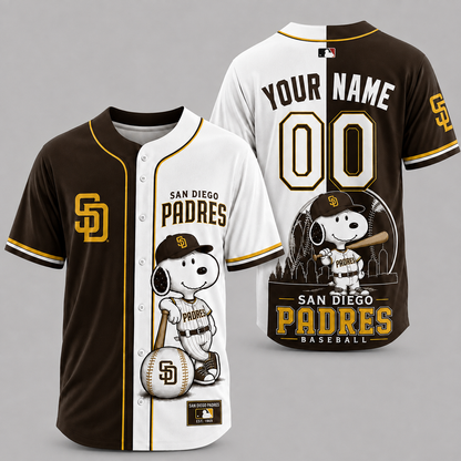 [FLASH SALE] NEW CUSTOMIZED MLB18 SDP SAN DIEGO PADRES BASEBALL JERSEY