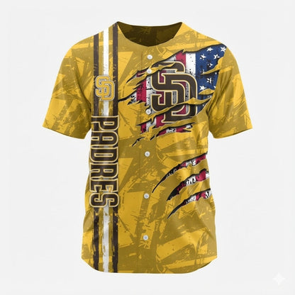LIMITED EDITION - NEW CUSTOMIZED MLB18 SDP SAN DIEGO PADRES BASEBALL JERSEY