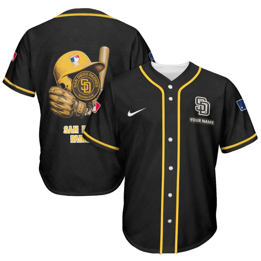 LIMITED EDITION - NEW CUSTOMIZED MLB18 SDP SAN DIEGO PADRES BASEBALL JERSEY