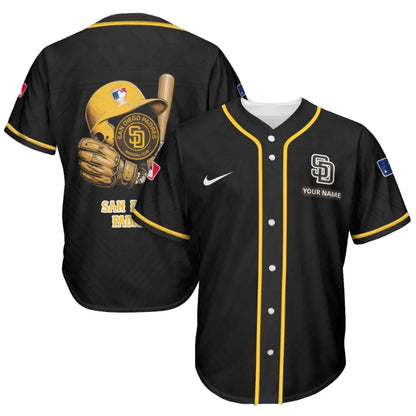 LIMITED EDITION - NEW CUSTOMIZED MLB18 SDP SAN DIEGO PADRES BASEBALL JERSEY