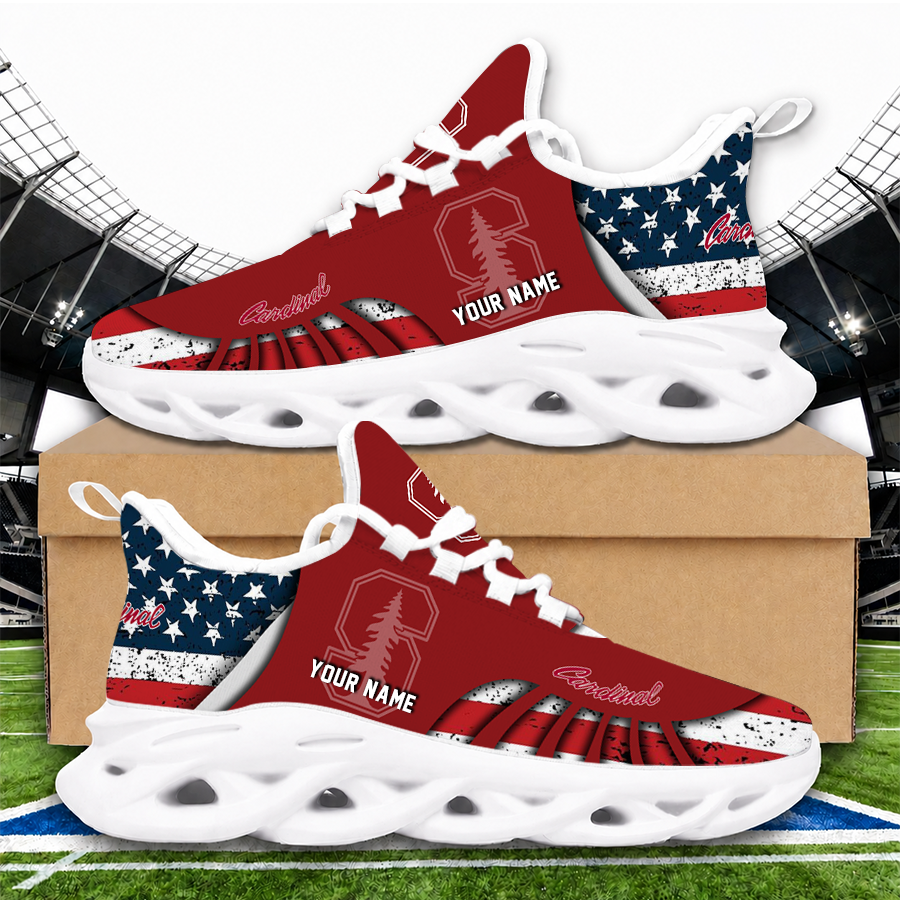[FAN FAVORITE] NEW CUSTOMIZED NCAA CWS18 STC STANFORD CARDINAL UNISEX CLUNKY SNEAKERS