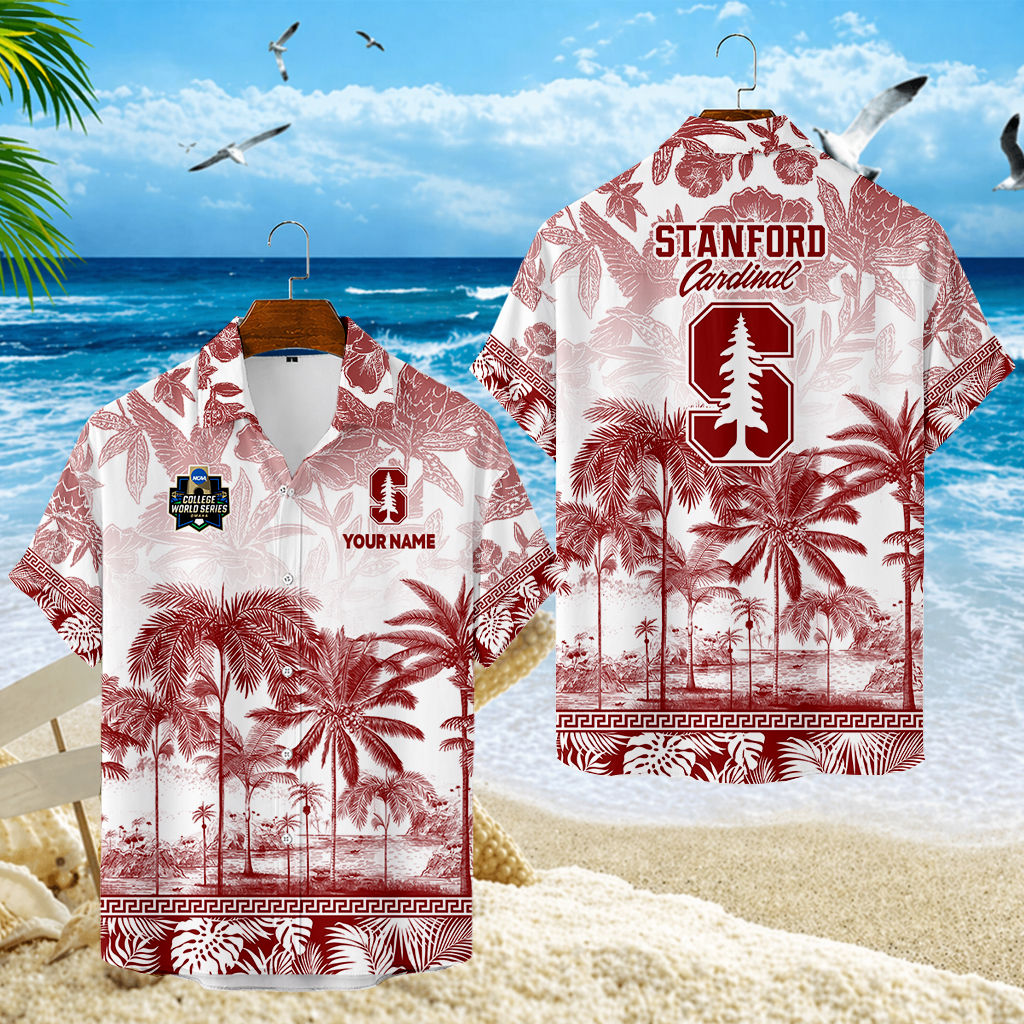 LIMITED EDITION - NEW CUSTOMIZED CWS18 STC STANFORD CARDINAL UNISEX HAWAIIAN SHIRT