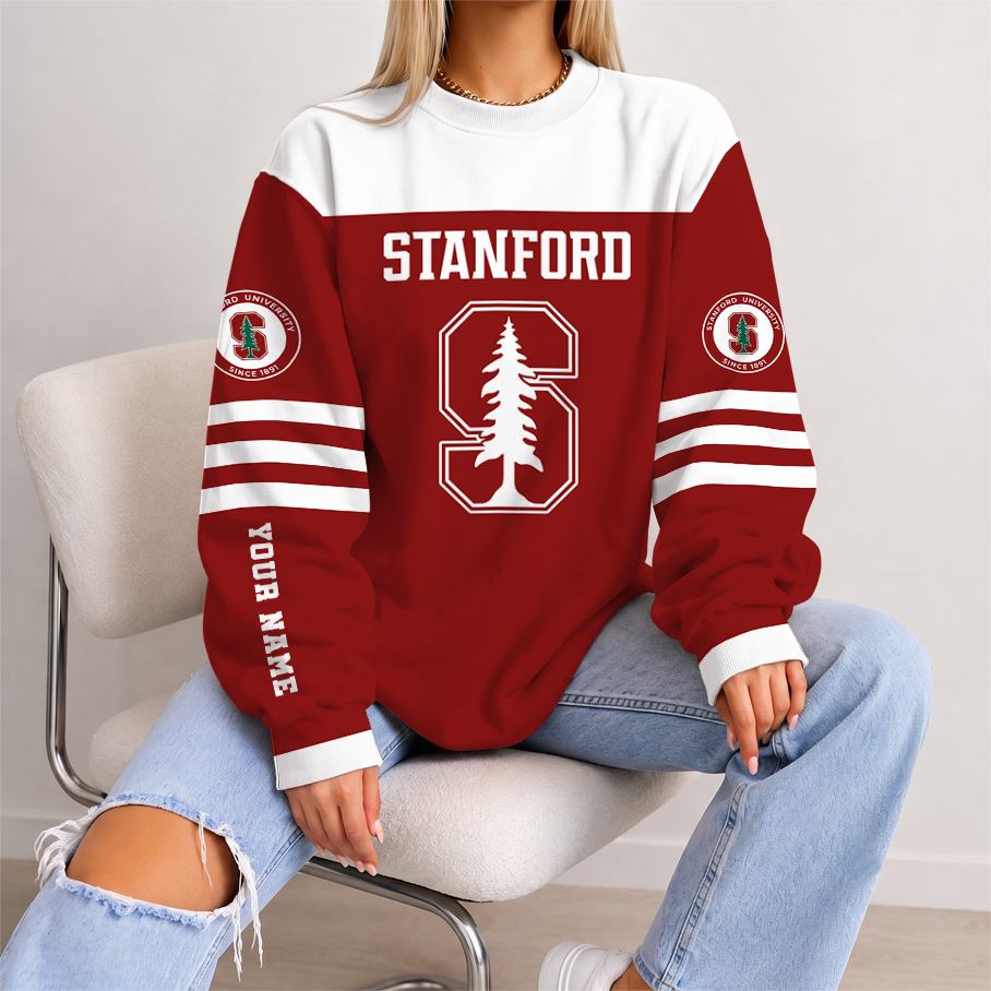 [FAN FAVORITE] NEW CUSTOMIZED NCAA CWS18 STC STANFORD CARDINAL UNISEX SWEATSHIRT