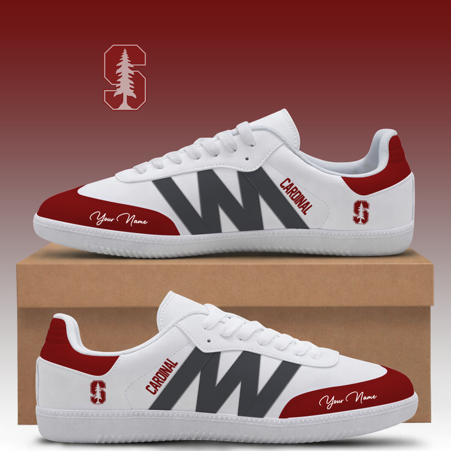 [FAN FAVORITE] NEW CUSTOMIZED NCAA CWS18 STC STANFORD CARDINAL CLASSIC SNEAKERS