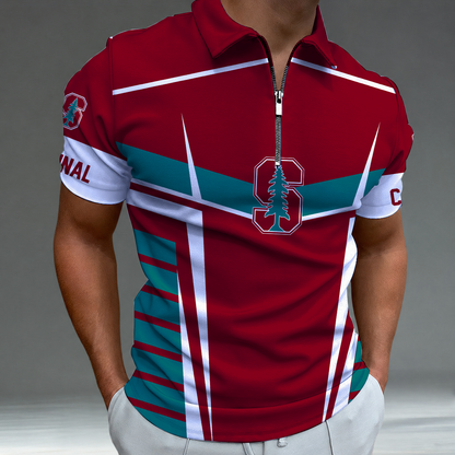 [FAN FAVORITE] NEW CUSTOMIZED NCAA CWS18 STC STANFORD CARDINAL POLO SHIRT
