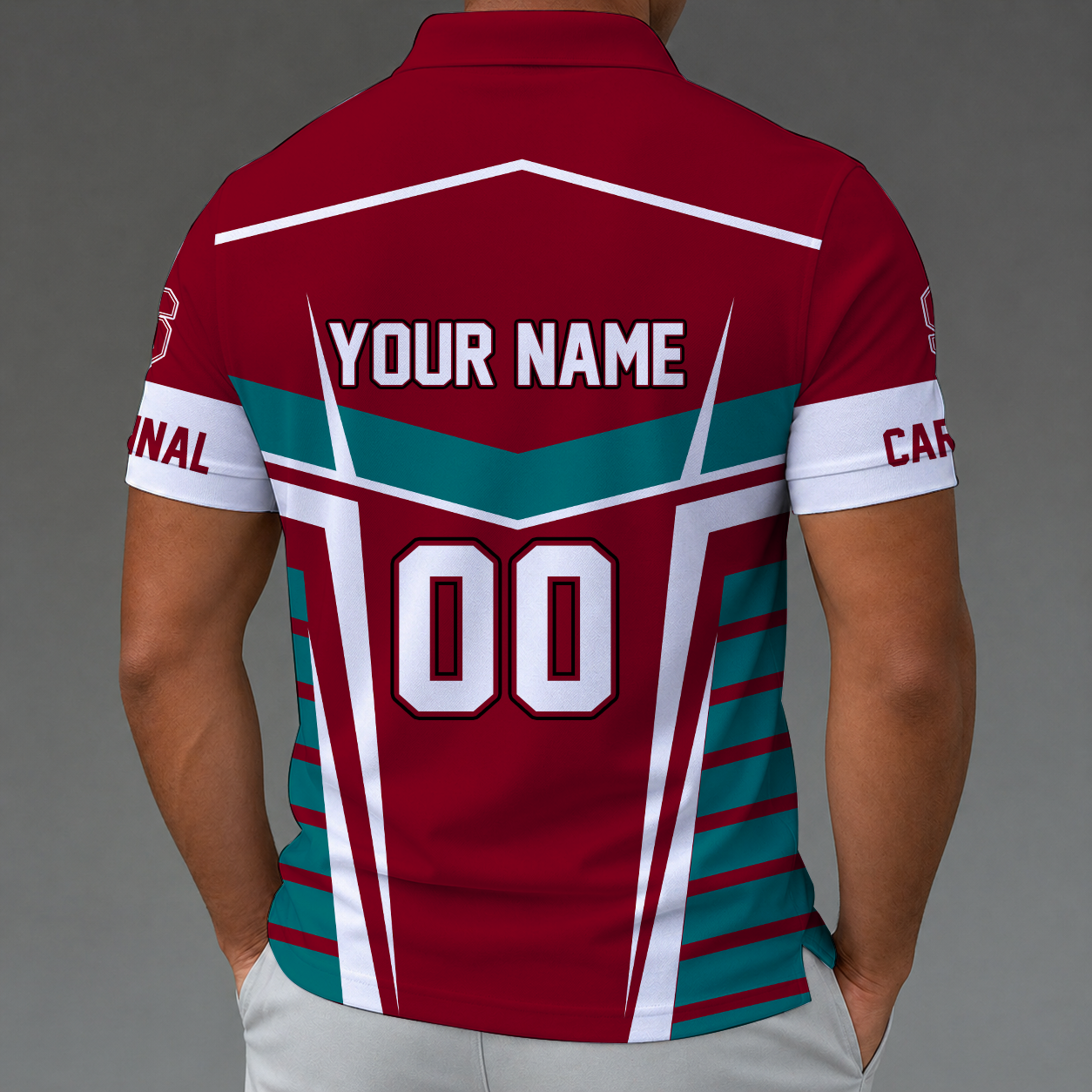 [FAN FAVORITE] NEW CUSTOMIZED NCAA CWS18 STC STANFORD CARDINAL POLO SHIRT