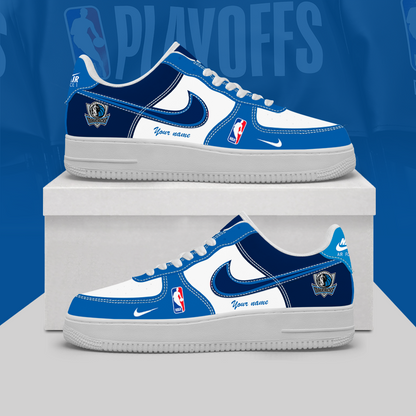 [HOT DEAL] NEW CUSTOMIZED NBA18 DMA DALLAS MAVERICKS AF1 SHOES