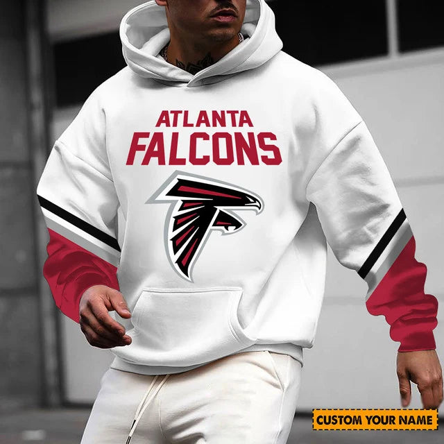 ELITE EDITION - NEW CUSTOMIZED NFL18 ATF ATLANTA FALCONS HOODIE, ZIP HOODIE, POLO SHIRT, ZIP POLO SHIRT, T-SHIRT & SWEATSHIRT