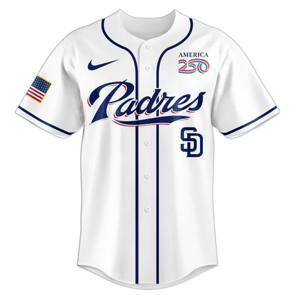 LIMITED EDITION - NEW CUSTOMIZED MLB18 SDP SAN DIEGO PADRES BASEBALL JERSEY