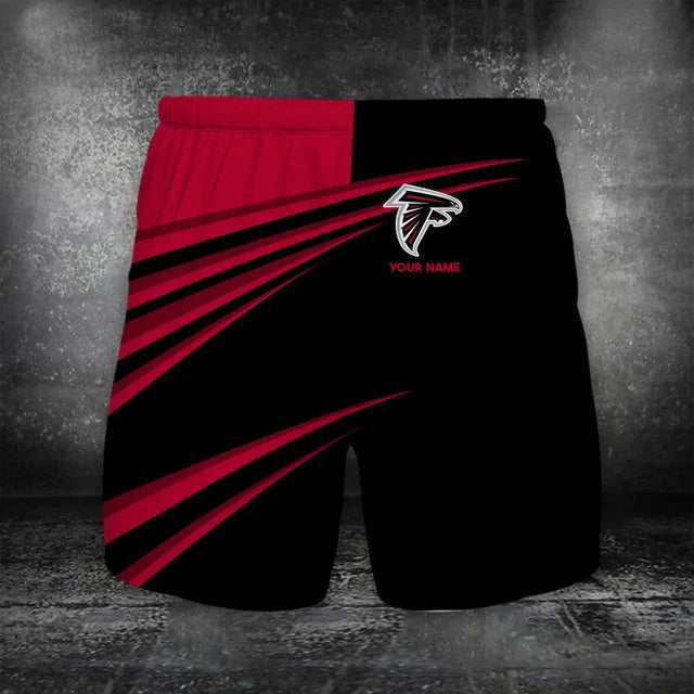 VIRAL EDITION - NEW CUSTOMIZED NFL18 ATF ATLANTA FALCONS POLO, T-SHIRT & SHORT PANTS SET