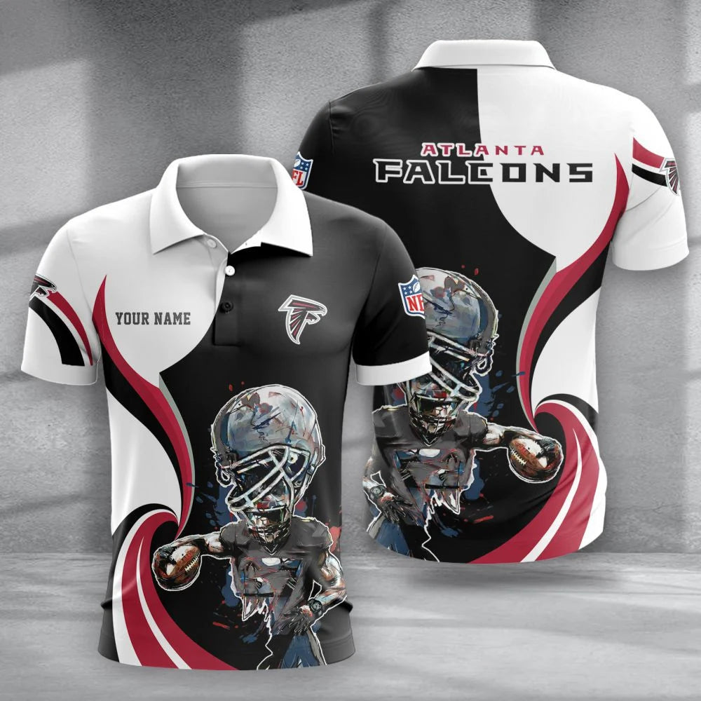 LIMITED EDITION - NEW CUSTOMIZED NFL18 ATF ATLANTA FALCONS T-SHIRT, POLO SHIRT, ZIP POLO SHIRT, SWEATSHIRT, HOODIE & ZIP HOODIE