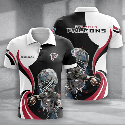 LIMITED EDITION - NEW CUSTOMIZED NFL18 ATF ATLANTA FALCONS T-SHIRT, POLO SHIRT, ZIP POLO SHIRT, SWEATSHIRT, HOODIE & ZIP HOODIE