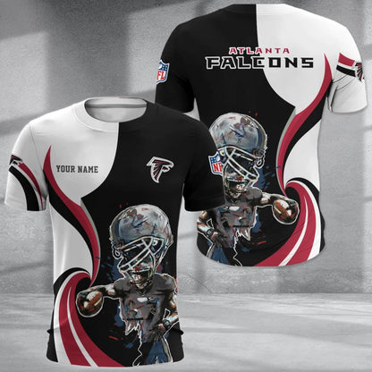 LIMITED EDITION - NEW CUSTOMIZED NFL18 ATF ATLANTA FALCONS T-SHIRT, POLO SHIRT, ZIP POLO SHIRT, SWEATSHIRT, HOODIE & ZIP HOODIE