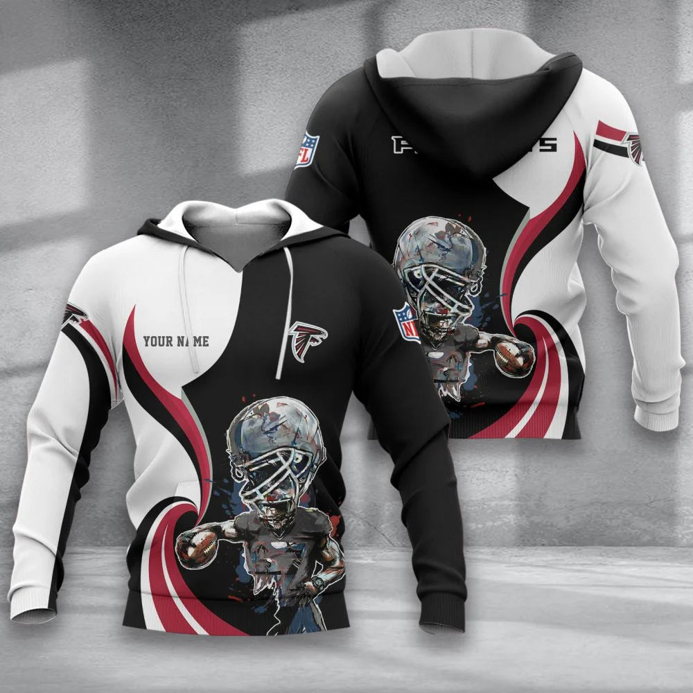 LIMITED EDITION - NEW CUSTOMIZED NFL18 ATF ATLANTA FALCONS T-SHIRT, POLO SHIRT, ZIP POLO SHIRT, SWEATSHIRT, HOODIE & ZIP HOODIE