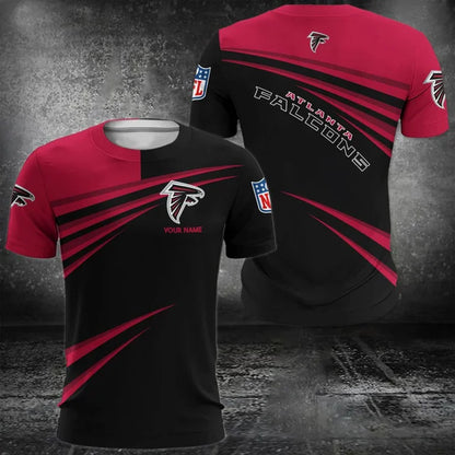 VIRAL EDITION - NEW CUSTOMIZED NFL18 ATF ATLANTA FALCONS POLO, T-SHIRT & SHORT PANTS SET