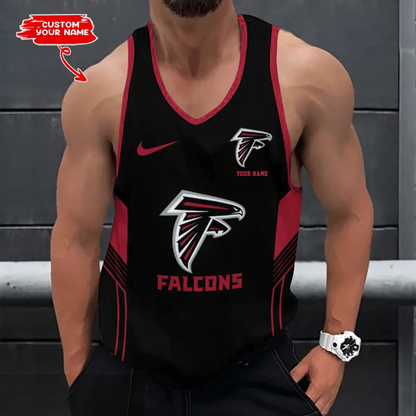 [SPECIAL OFFER] NEW CUSTOMIZED NFL18 ATF ATLANTA FALCONS UNISEX TANK TOP