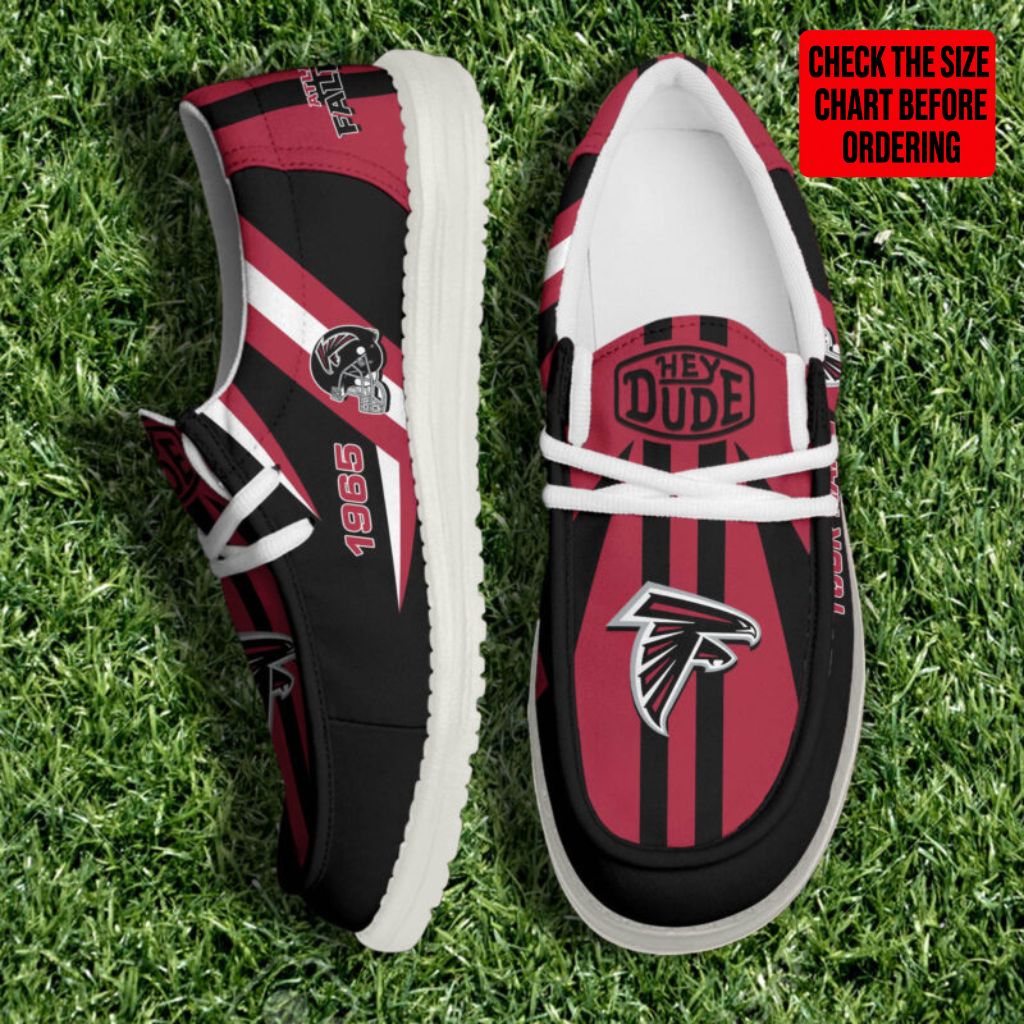 [SPECIAL OFFER] NEW CUSTOMIZED NFL18 ATF ATLANTA FALCONS LOAFER SHOES