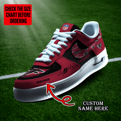 [SPECIAL OFFER] NEW CUSTOMIZED NFL18 ATF ATLANTA FALCONS AF1 SHOES