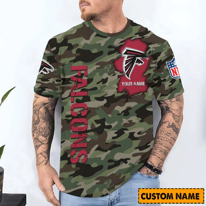 LIMITED EDITION - NEW CUSTOMIZED NFL18 ATF ATLANTA FALCONS T-SHIRT, POLO SHIRT, ZIP POLO SHIRT, SWEATSHIRT, HOODIE & ZIP HOODIE