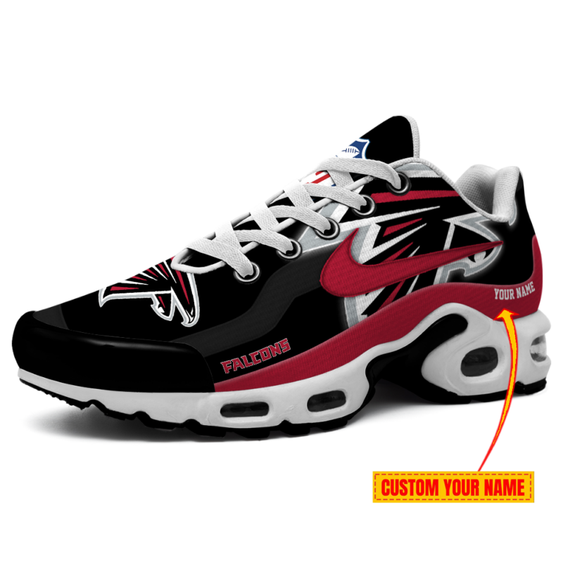 LIMITED EDITION - NEW CUSTOMIZED NFL18 ATF ATLANTA FALCONS AIR MAX PLUS SNEAKERS