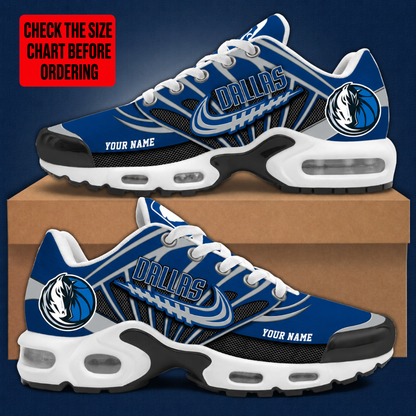 [HOT DEAL] NEW CUSTOMIZED NBA18 DMA DALLAS MAVERICKS AIR MAX PLUS SNEAKERS