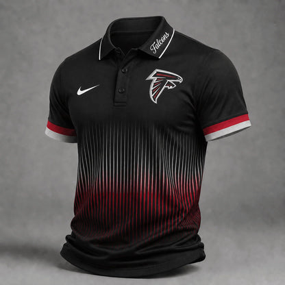 [SPECIAL OFFER] NEW CUSTOMIZED NFL18 ATF ATLANTA FALCONS POLO SHIRT