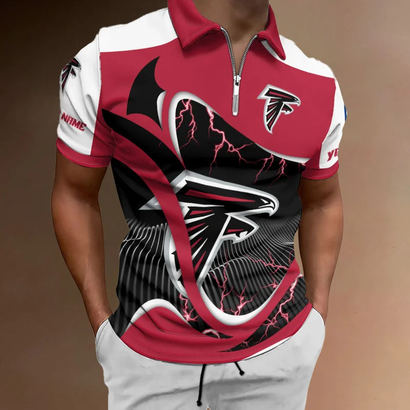 LIMITED EDITION - NEW CUSTOMIZED NFL18 ATF ATLANTA FALCONS T-SHIRT, POLO SHIRT, ZIP POLO SHIRT, SWEATSHIRT, HOODIE & ZIP HOODIE