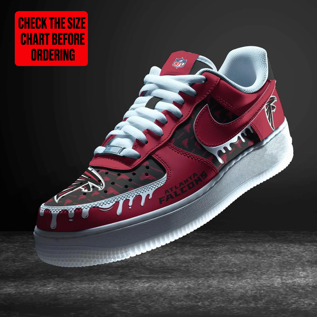 [SPECIAL OFFER] NEW CUSTOMIZED NFL18 ATF ATLANTA FALCONS AF1 SHOES